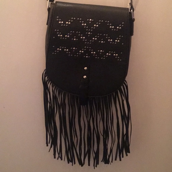 black fringe purse - Picture 2 of 3